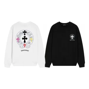 Super Clone High Quality Chrome Hearts Hoodies Ash Eva Cotton Pure Understated Luxury Exquisite Tailoring Style Foam Printing