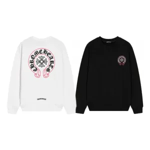 Super Clone Chrome Hearts Hoodies Red Eva Cotton Pure Understated Luxury Exquisite Tailoring Style Foam Printing