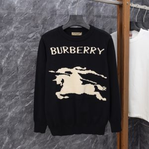High Quality Luxury Burberry Cotton Knitwear