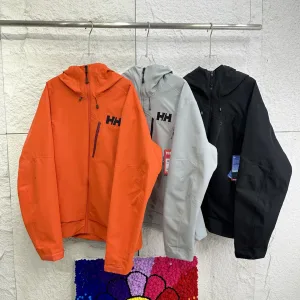 Designer Helly Hansen Rain Jacket Red Summer