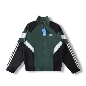 High Quality Adidas Outerwear Red Polyester Fiber Lace Autumn Embroidery Heavy