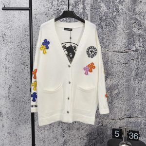 Aaa Designer Chrome Hearts Leather Long-Sleeved Shirts For Autumn