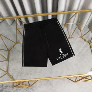 Designer Saint Laurent Cotton Shorts