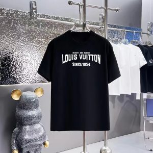 Aaa 1:1 Louis Vuitton Cotton Short-Sleeved T-Shirt
