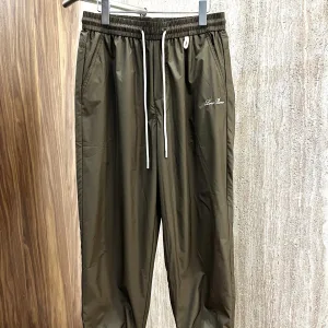Designer Loro Piana Casual Pants Brown Autumn Winter