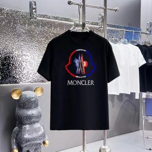 Luxury Moncler Cotton Short-Sleeved T-Shirt
