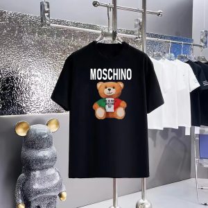 Luxury 1:1 Moschino Cotton Short-Sleeved T-Shirt