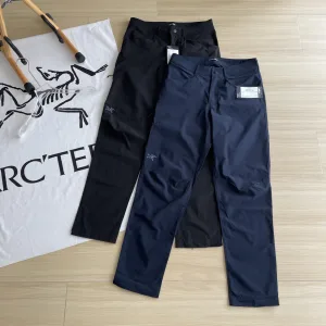 High Quality Archaeopteryx Trousers Red Cotton Nylon Spandex Fleece Plain Weave Unrestricted Movement Functional Outdoor Rock Climbing Lightweight And Breathable