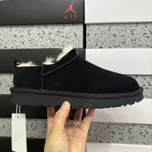 Luxury AAA Ugg Snow Boots Plush Genuine Leather Rubber Winter
