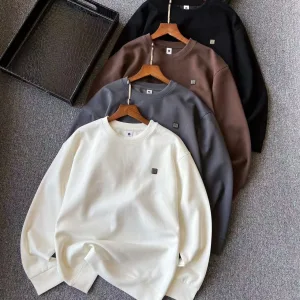Reps Givenchy Sweatshirt Red Cotton Silk Acrylic Milk Honeycomb Weave Simple Design White
