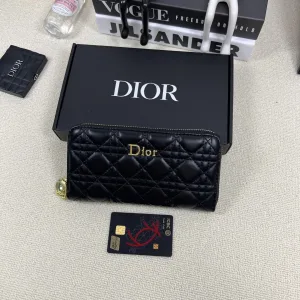AAA Dior Wallet Ash Lace Understated Luxury