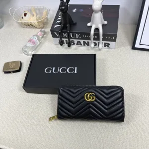 Super Clone Gucci Wallet Ash Lace Understated Luxury