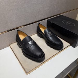 High Quality Prada Cowhide Leather Shoes