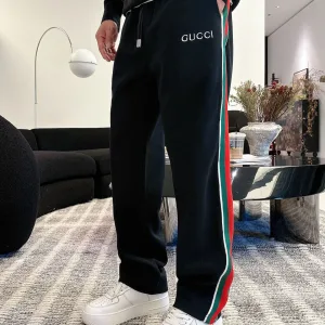 Reps Gucci Casual Pants Red Delicate And Soft To The Touch Winter