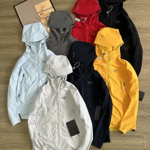 Reps Luxury Archaeopteryx Jacket Red Fleece Sturdy And Durable Spring Autumn