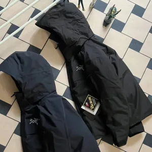 Designer Archaeopteryx Jackets Red Gore-Tex Goose Down Nylon Mesh Fabric Winter Hidden Pocket