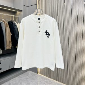 Luxury High Quality Chrome Hearts Long-Sleeved T-Shirt For Autumn