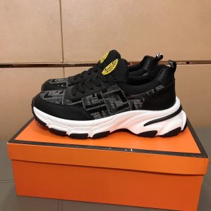 High Quality Fendi Cowhide Casual Shoes