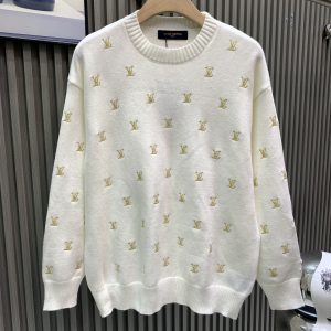 High Quality 1:1 Louis Vuitton Knitted Fabric Sweater