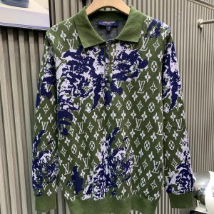 1:1 Louis Vuitton Cotton Long-Sleeved Shirt