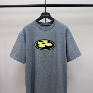 Designer Louis Vuitton Cotton Short-Sleeved T-Shirt For Fall