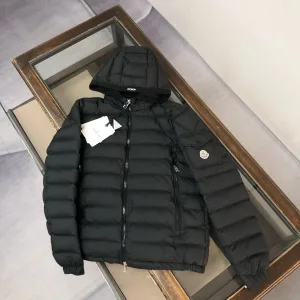 Super Clone Designer Moncler Outerwear Black Down Suitable For All Seasons Autumn Early