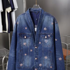 High Quality Designer Louis Vuitton Denim Outerwear