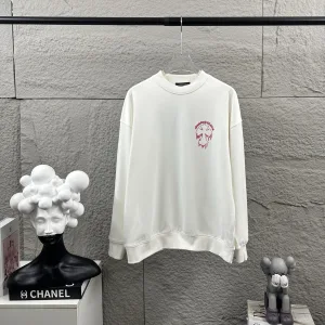 Designer Chrome Hearts Long-Sleeved Shirt Black Autumn Winter Early