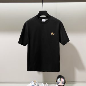 Aaa Designer Burberry Denim Short-Sleeved T-Shirt