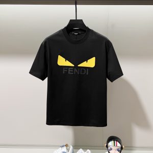 1:1 High Quality Fendi Cotton Short-Sleeved T-Shirt