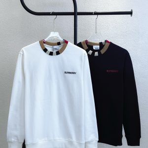 Luxury Designer Burberry Cotton Hoodies