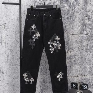Luxury Chrome Hearts Denim Jeans