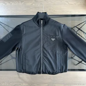 Reps Prada Coat Black Nylon