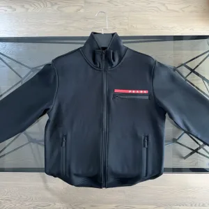 Luxury Reps Prada Coat Red Cotton Cowhide High-Quality