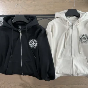 Designer Luxury Chrome Hearts Coat Red Leather Patch