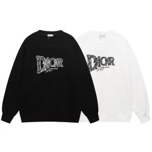 Reps Designer Dior Hoodies Ash Silk