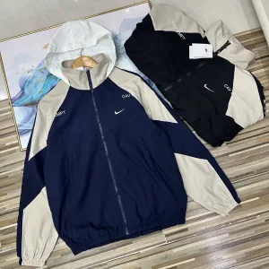 High Quality Nike Outerwear Red Cyberpunk Autumn Embroidery Patch