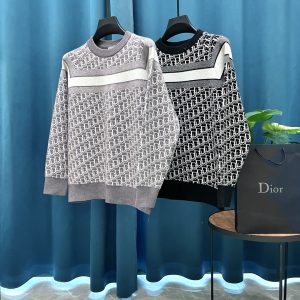 Designer 1:1 Dior Jacquard Sweaters