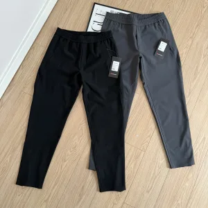 Luxury Super Clone Lululemon Long Pants Red Eva Mesh Clean Lines Quick-Drying Autumn Winter Breathable Lightweight And