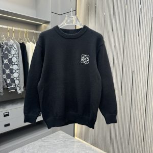 High Quality Luxury Loewe Cashmere Sweater For Autumn