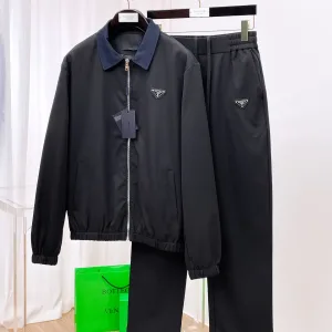 Super Clone Prada Suit Autumn Winter Patch