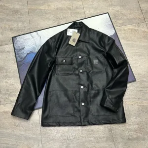 AAA Super Clone Carhartt Long-Sleeved Shirt Down Pu Leather