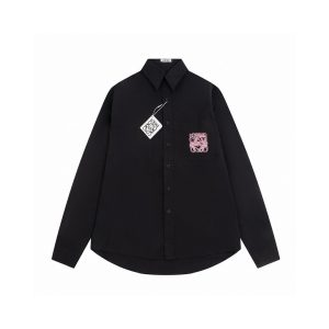 Aaa Loewe Cotton Long-Sleeved Shirts