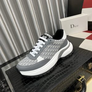 Luxury Designer Dior Cowhide Sneakers