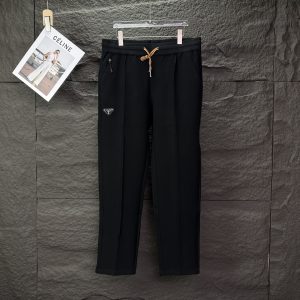 Luxury Designer Prada Cotton Long Pants