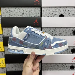 Designer Louis Vuitton Skate Shoes