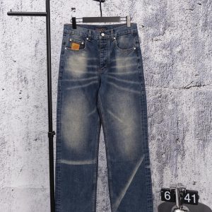 High Quality Luxury Louis Vuitton Denim Jeans