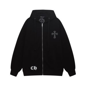 Aaa Luxury Chrome Hearts Leather Jacket