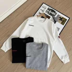 Reps Luxury Mammut Sweatshirt Red Cotton Soft And Gentle Spring Autumn Winter