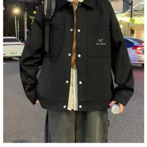 High Quality Luxury Archaeopteryx Outerwear Green Silk Spring Autumn